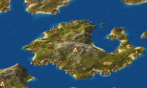 Grepolis Weltkarte